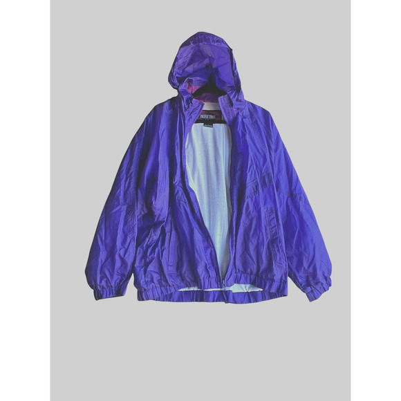 Pacific Trail Jackets & Blazers - Pacific Trail Women's Windbreaker Jacket Full Zip 100% Nylon Purple Size Large